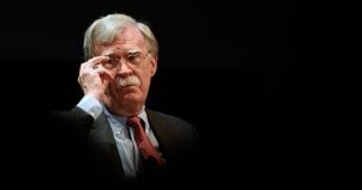 Former National Security Advisor John Bolton Agrees to Plead Guilty in Documents Case
