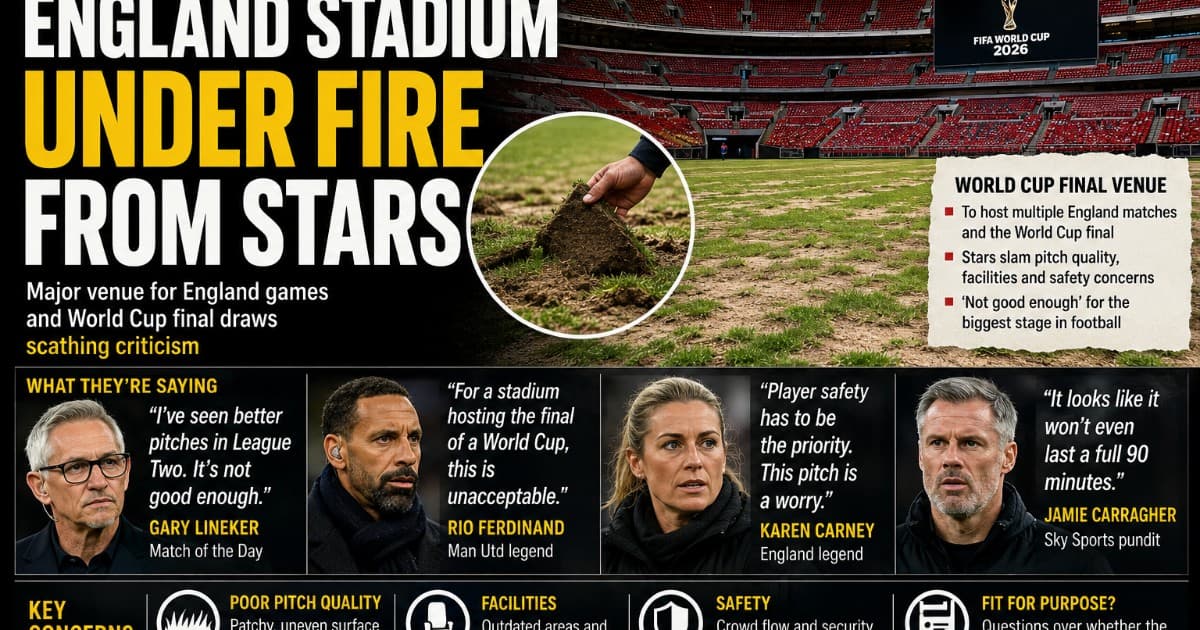 Top Football Stars Raise Alarm Over World Cup Final Venue as Concerns Mount