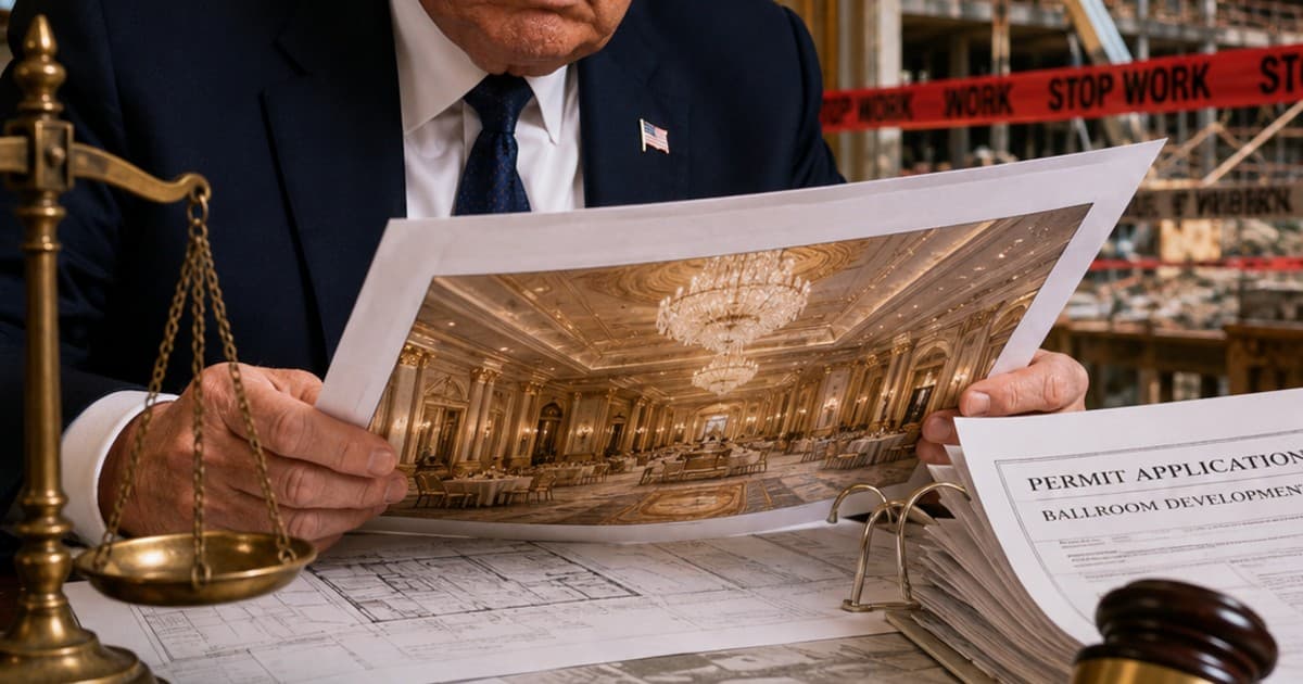 Endangered Snail Species Poses Legal Hurdle for Trump Luxury Ballroom Project