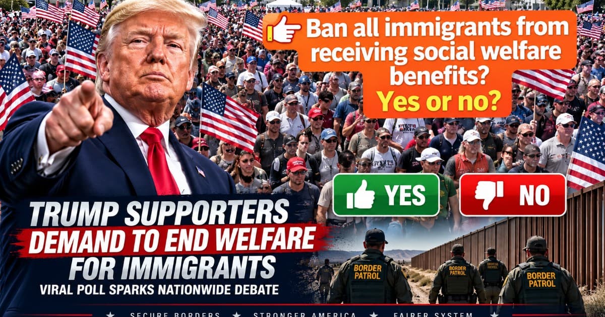 Viral Post Reignites Debate Over Immigrant Access to U.S. Welfare Benefits