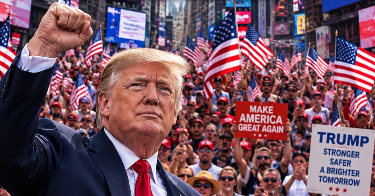 Viral Pro-Trump Video Asks Americans: Are You Happy Trump Is President?