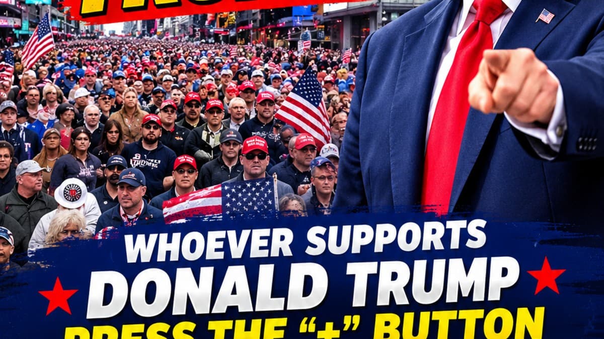 There Are No Doubts in Our Minds. No Weaknesses in Our Spirit. Trump!