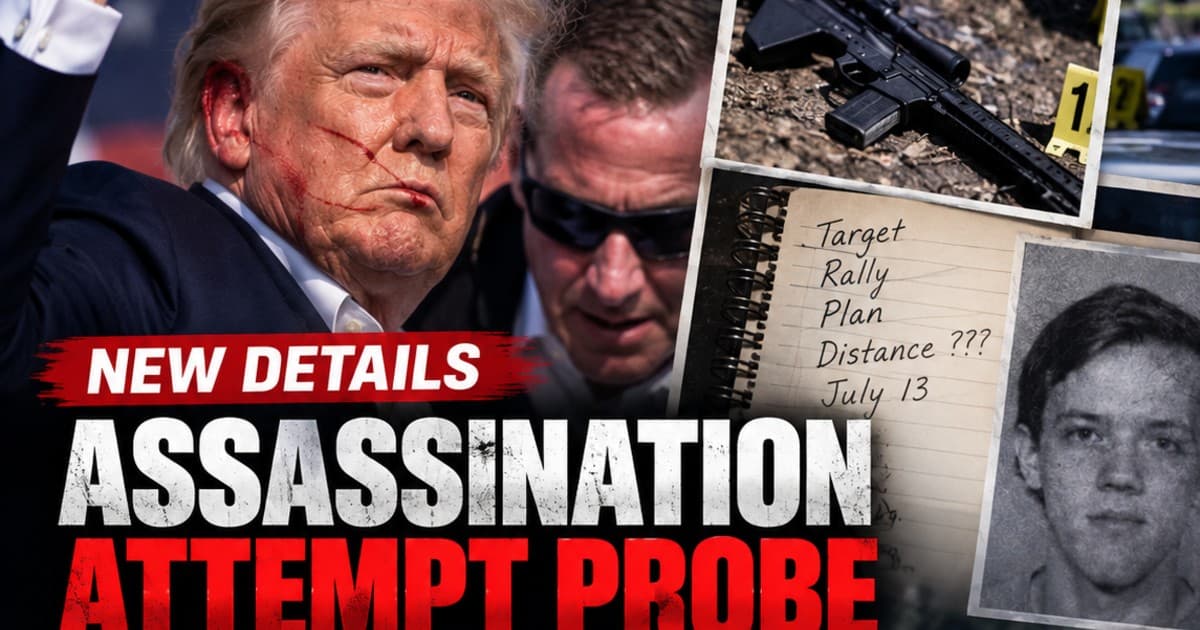 New Details in Assassination Attempt Investigation Reveal Disturbing Elements