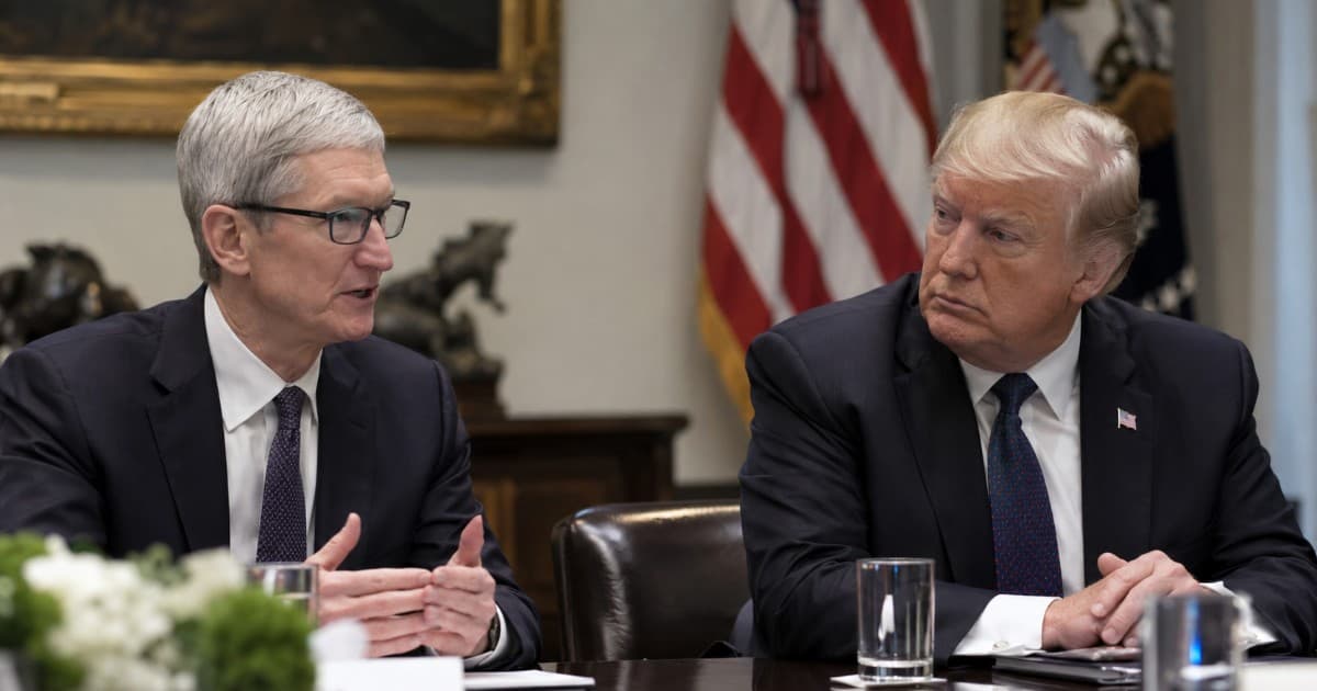 Apple CEO Reengages With Trump Administration on Policy