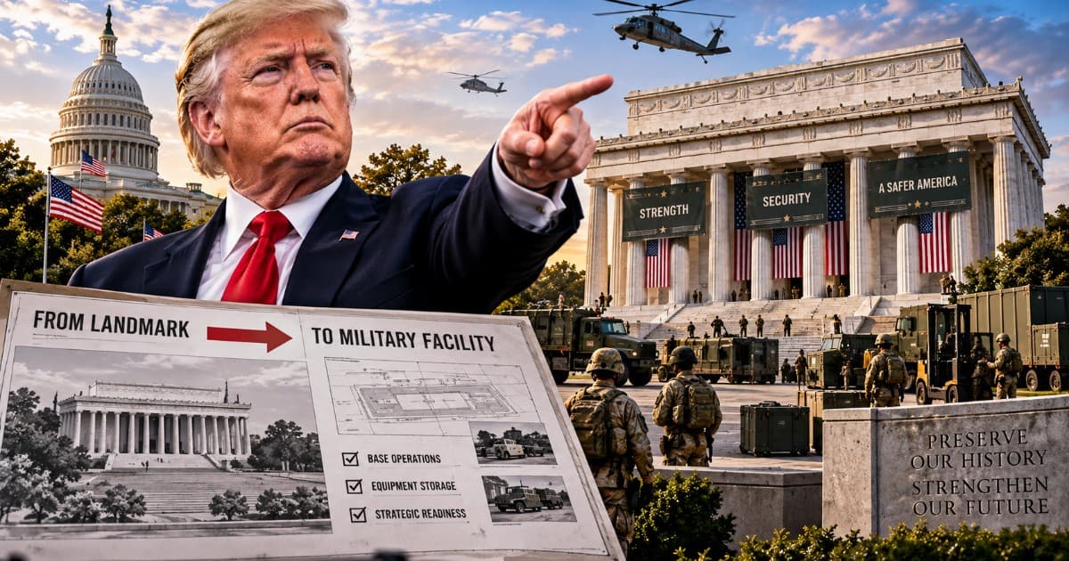 Trump Proposes Military Complex at DC Triumphal Arch Site