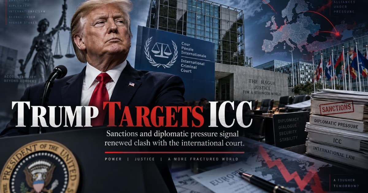 Trump Pursues Sanctions Campaign Against International Criminal Court