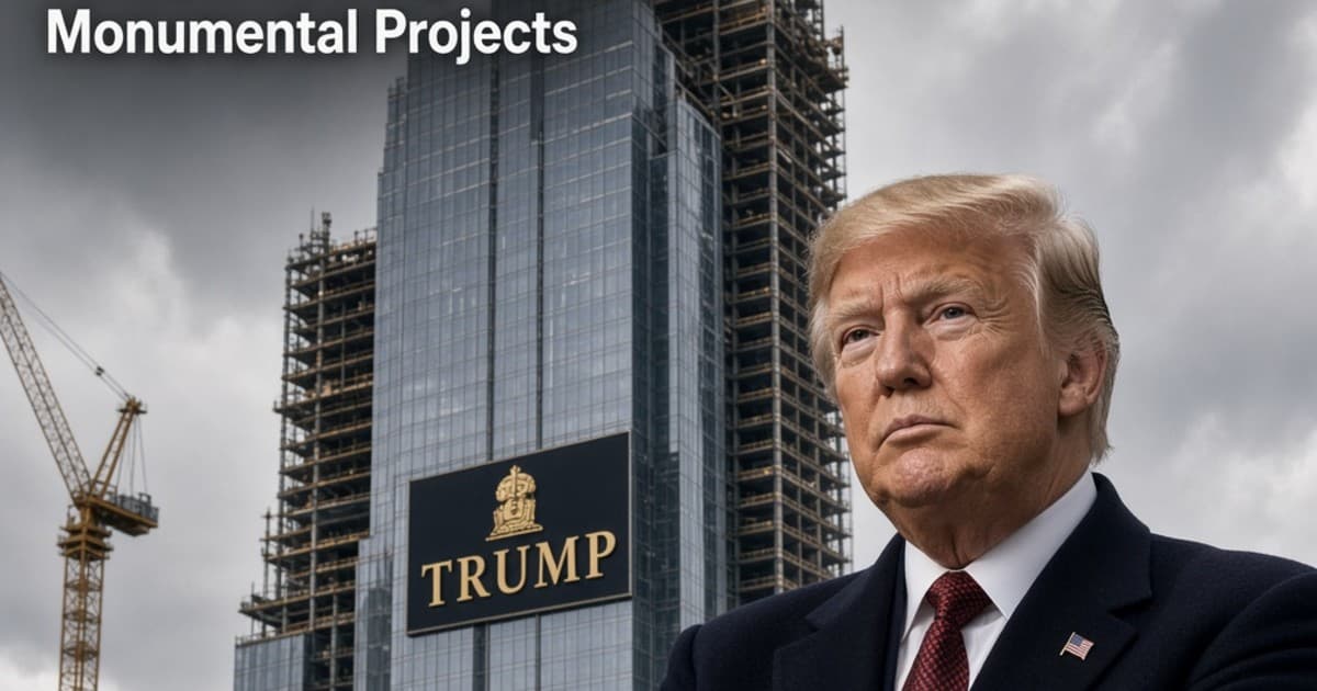 The Architecture of Ambition: Trump's Lifelong Pursuit of Monumental Projects