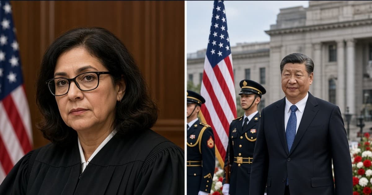 Federal Judge Blocks Trump Media Restriction as Diplomatic Visit Unfolds