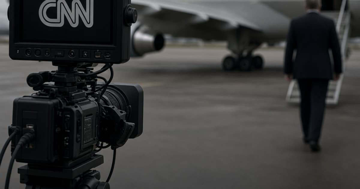 Trump Excludes CNN from Air Force One Press Access