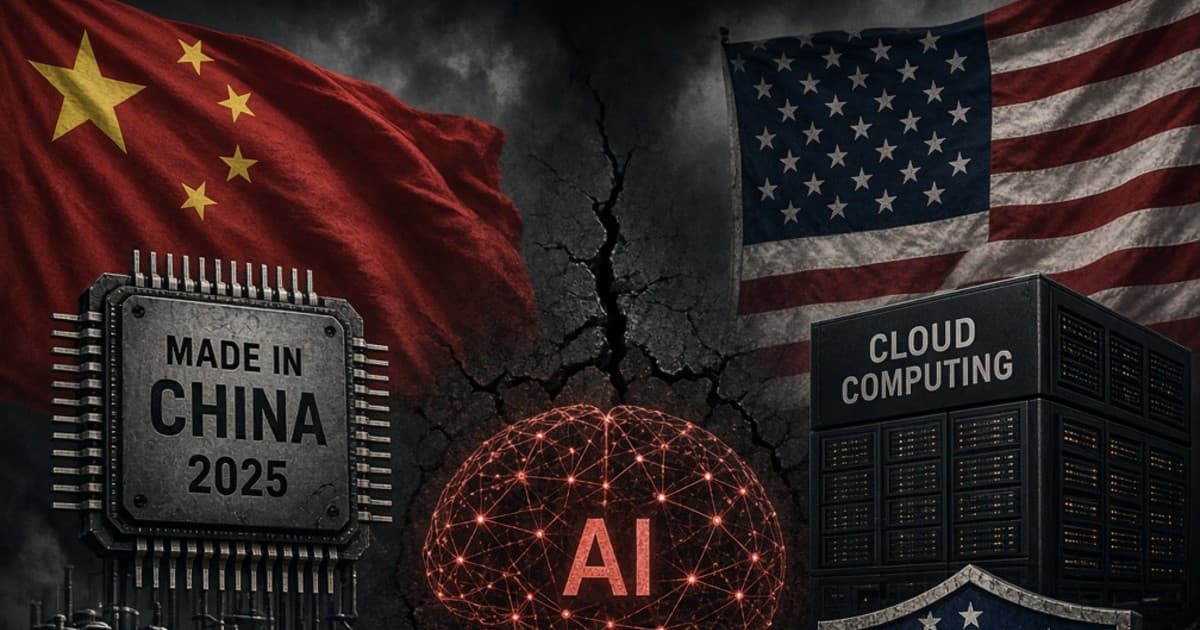 China Accelerates AI Infrastructure Push Amid U.S.-China Tech Competition