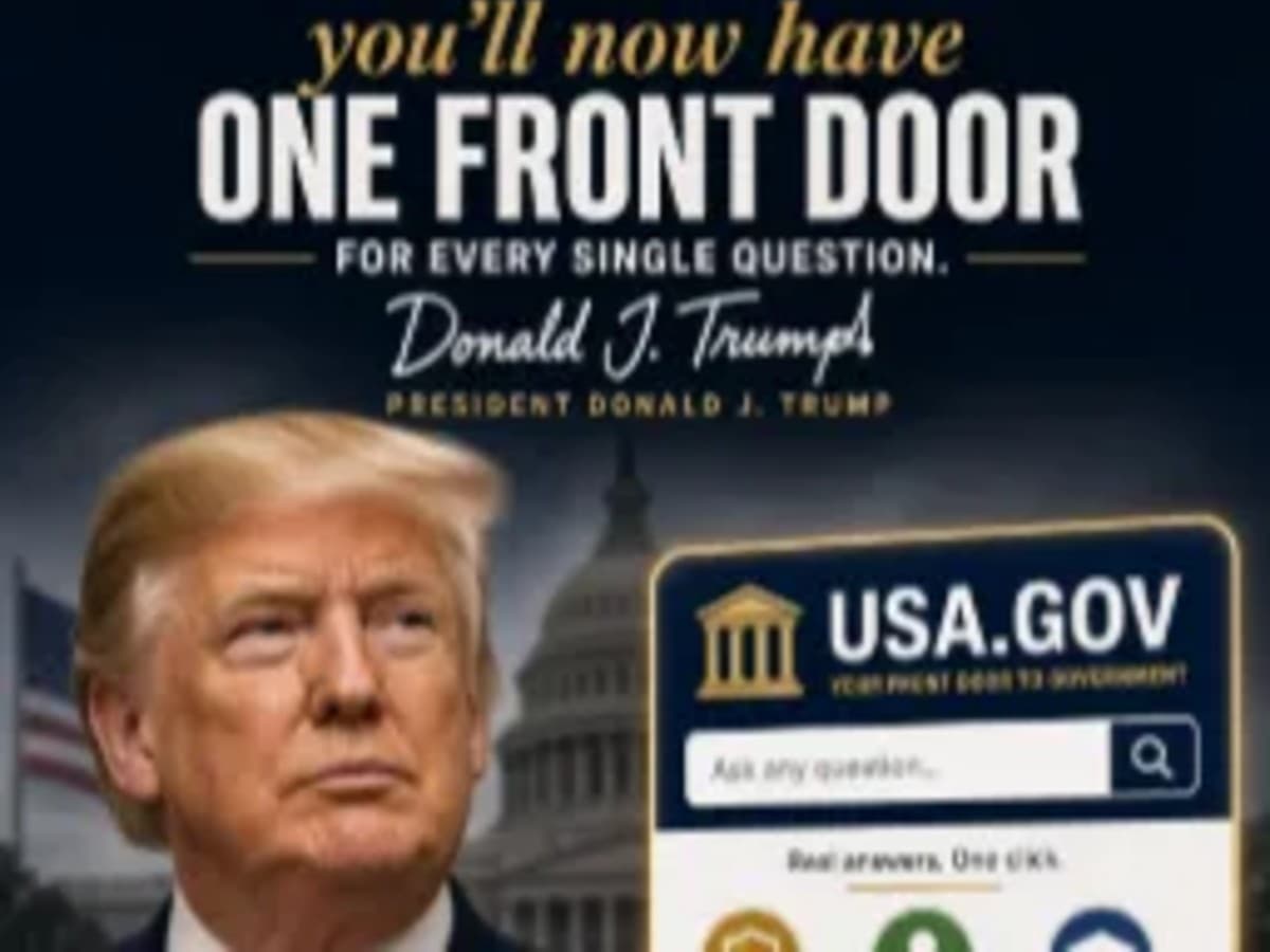 Trump Launches as a “One Front Door” for Federal Government Services