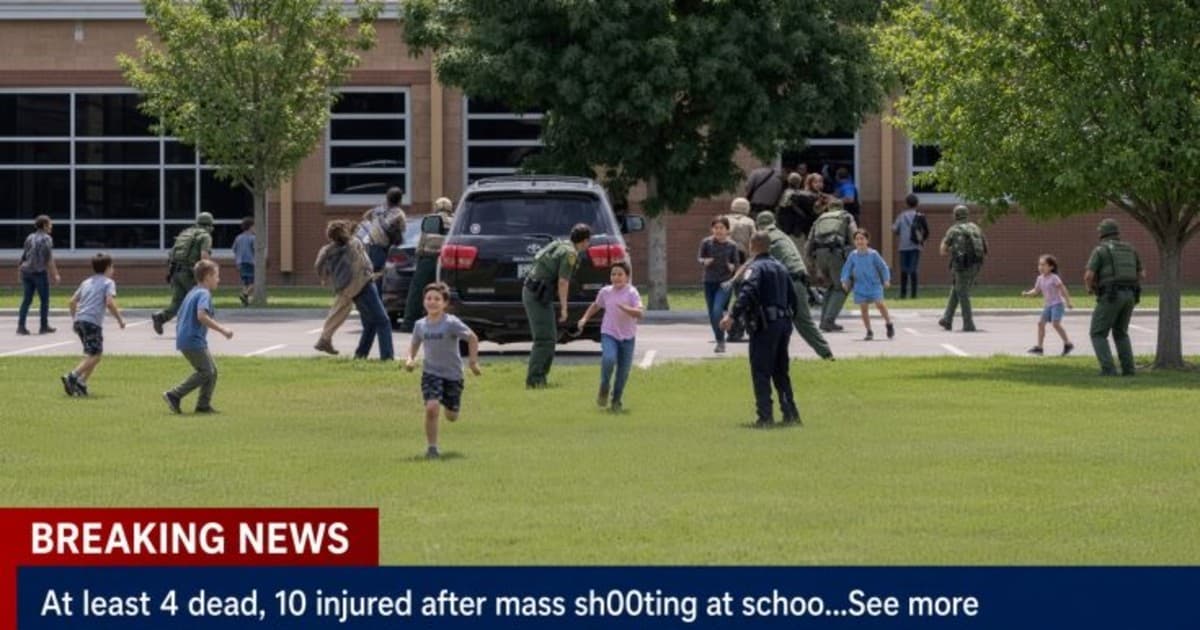 (-) BREAKING: Multiple Casualties Reported After Shooting at Children’s Birthday Gathering... See more